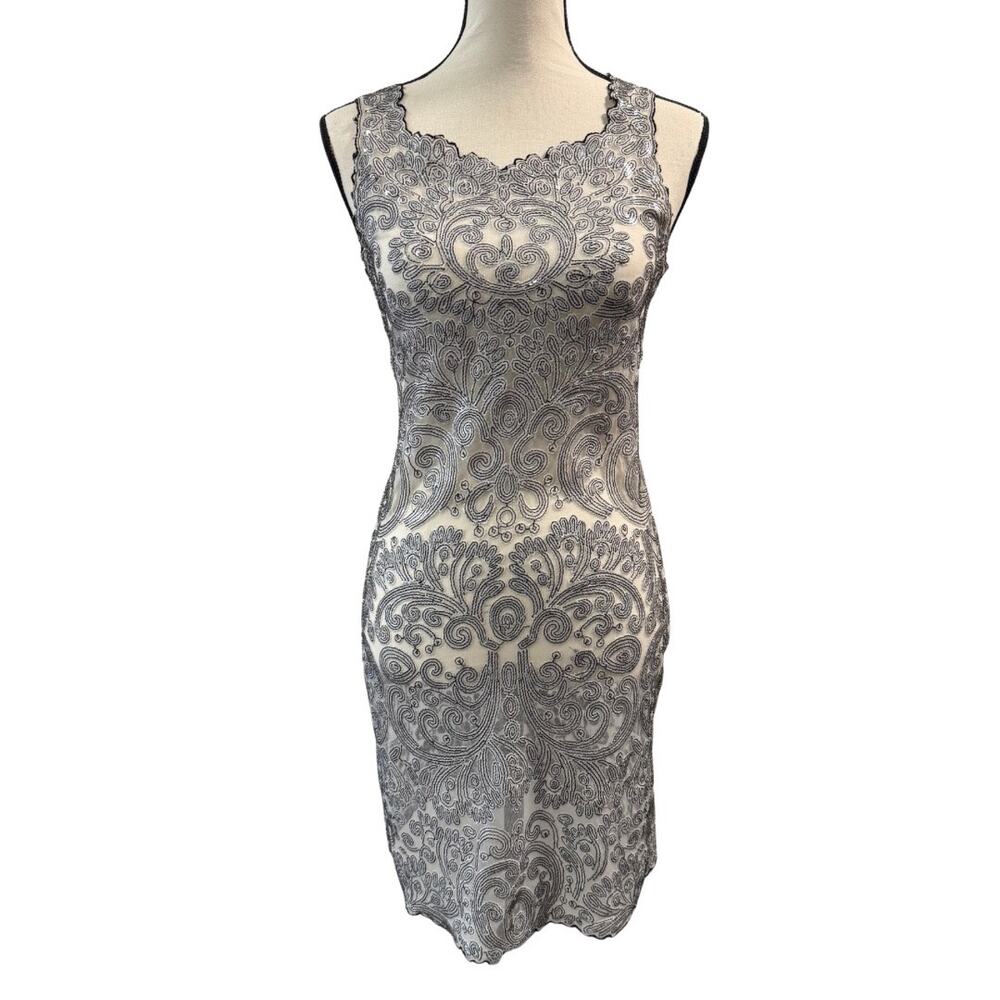 Yoana Baraschi Women’s Sheer Sequin Dress Size S